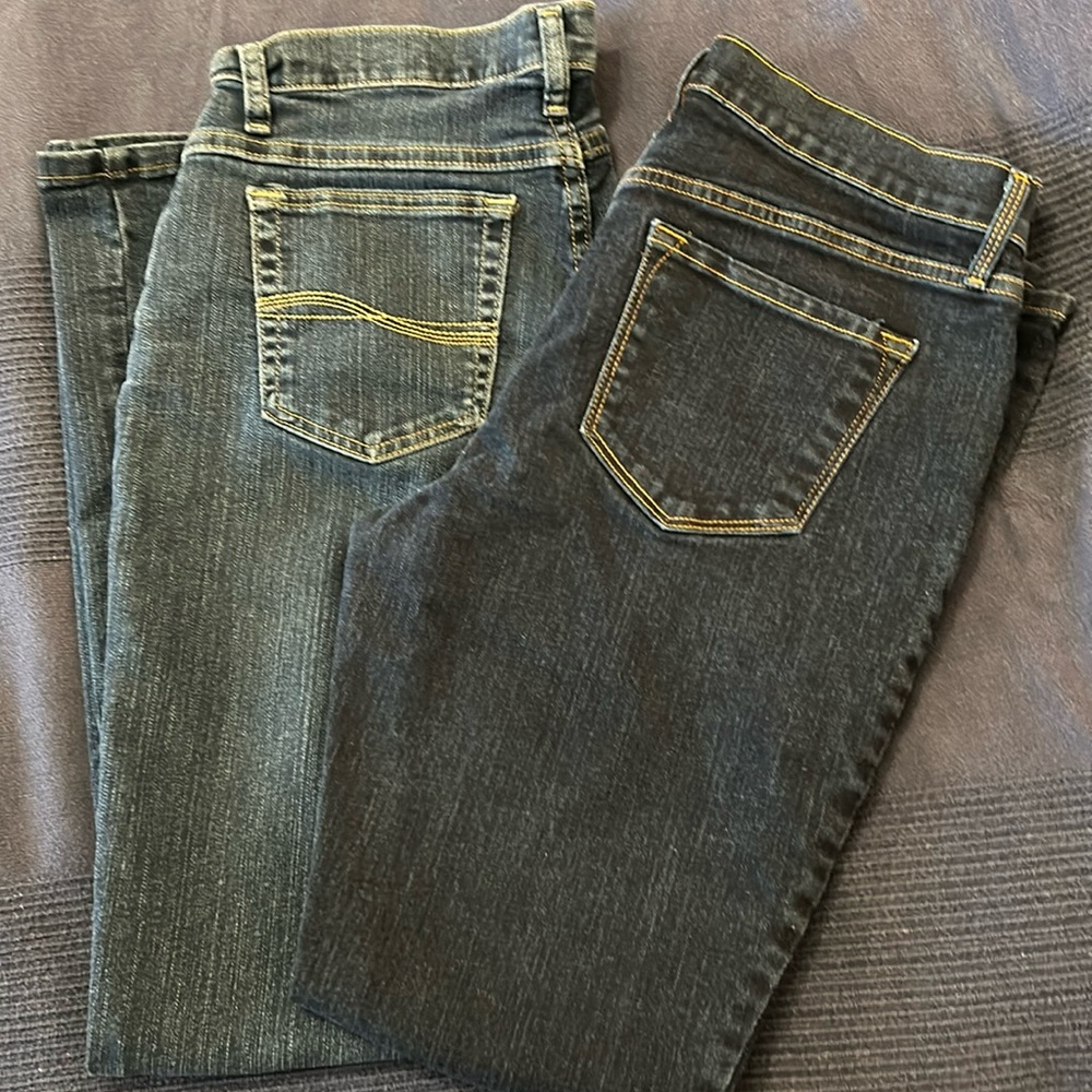 Two pair of jeans